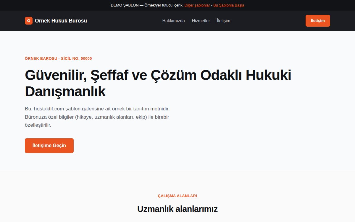 Modern & Teknolojik şablon önizlemesi